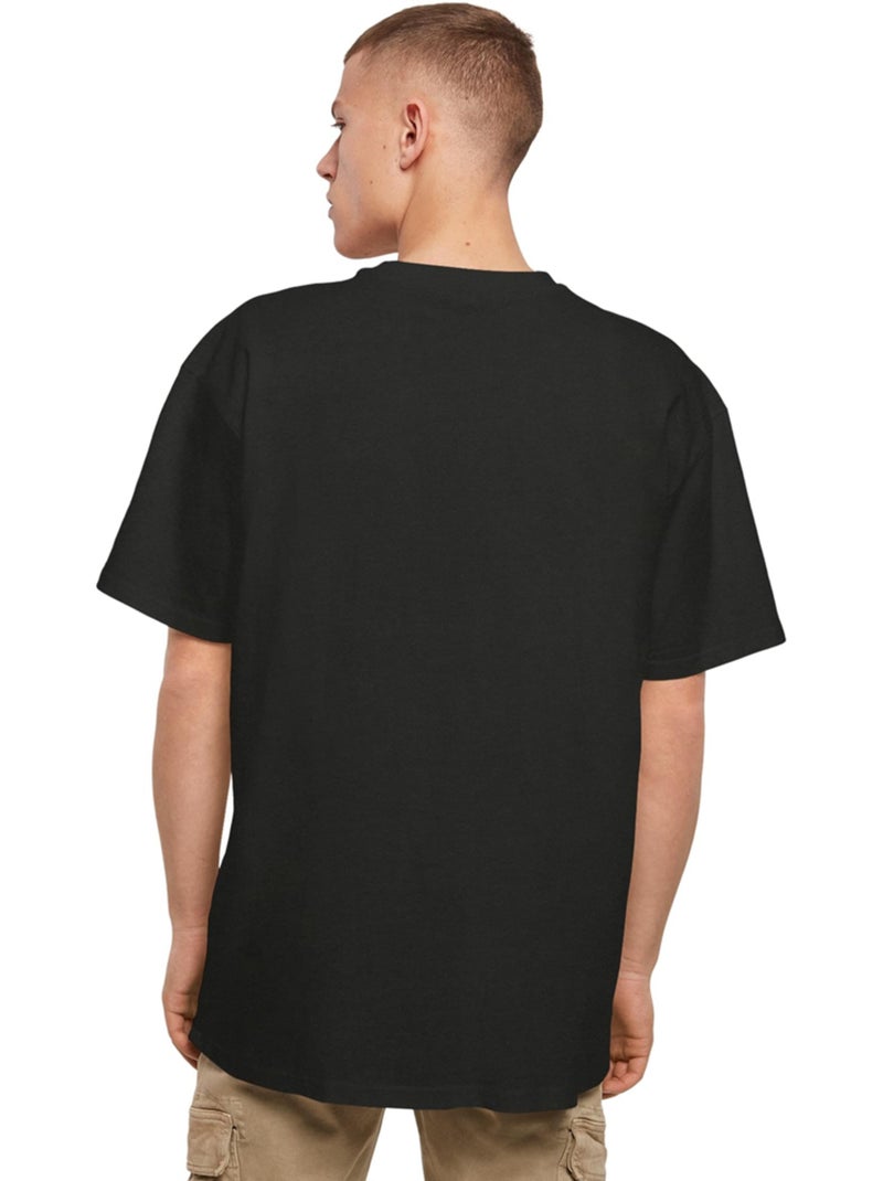 Camiseta sicilian de punto para hombre - mister tee Negro - Kiabi