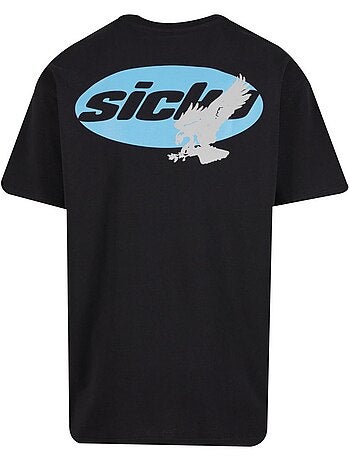 Camiseta sick eagle de pesado para hombre - mister tee