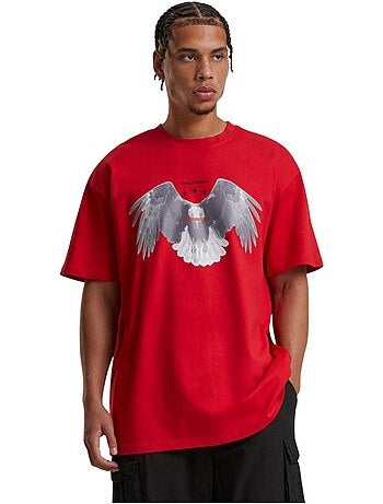 Camiseta sick eagle de pesado para hombre - mister tee