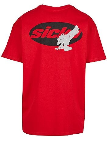 Camiseta sick eagle de pesado para hombre - mister tee
