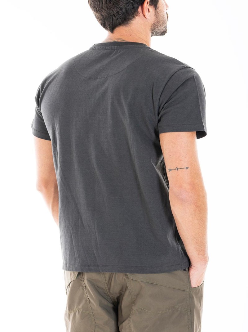 Camiseta signature algodón SIGNATS 'Rica Lewis' Gris - Kiabi