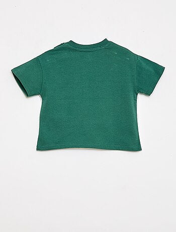 Camiseta 'Mickey' con bolsillo en el pecho 'Disney'