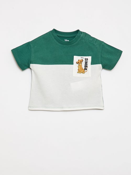 Camiseta 'Simba' con bolsillo en el pecho 'Disney' - Kiabi