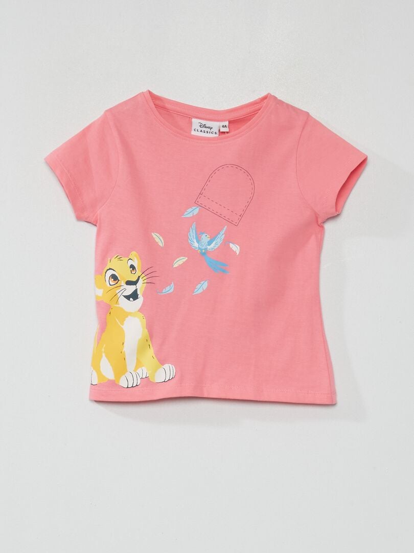 Camiseta 'Simba' de 'Disney' rosa - Kiabi