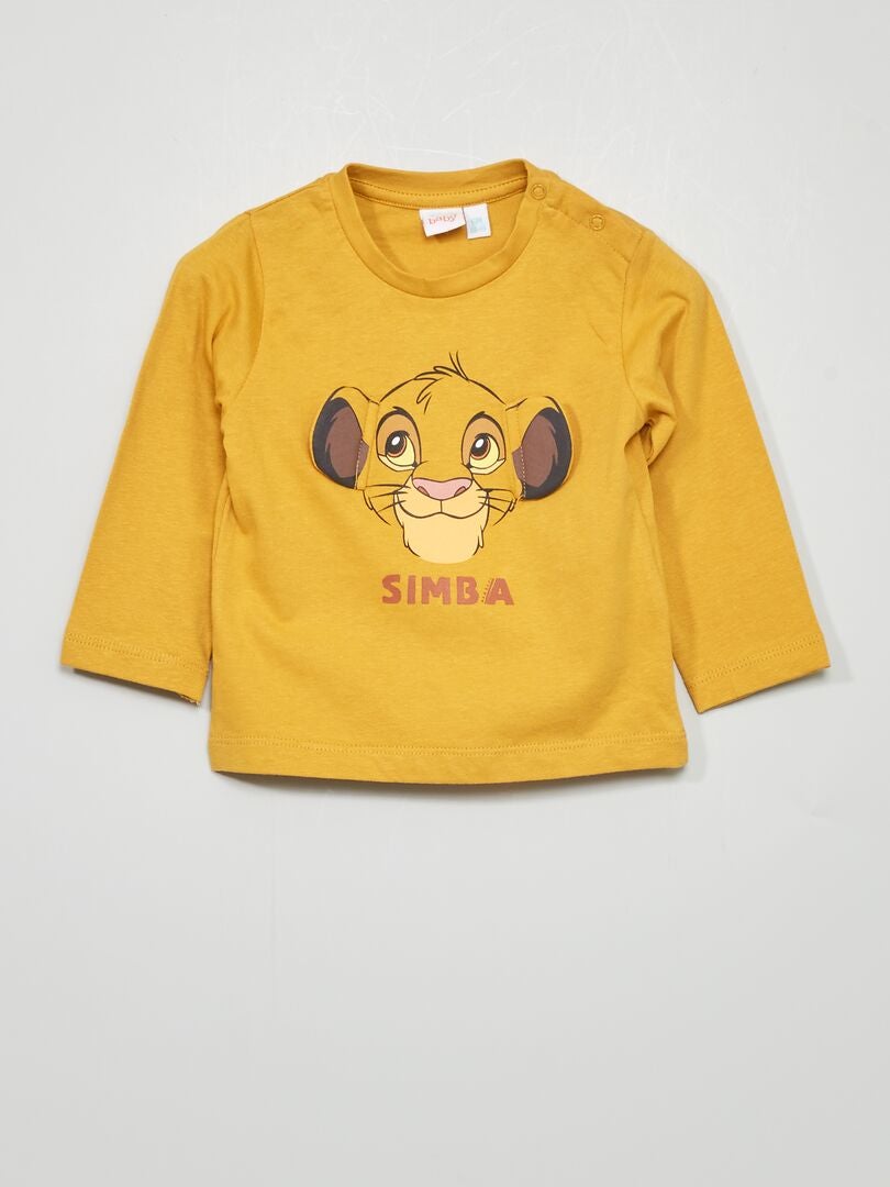 Camiseta 'Simba' 'Disney' - mostaza AMARILLO - Kiabi