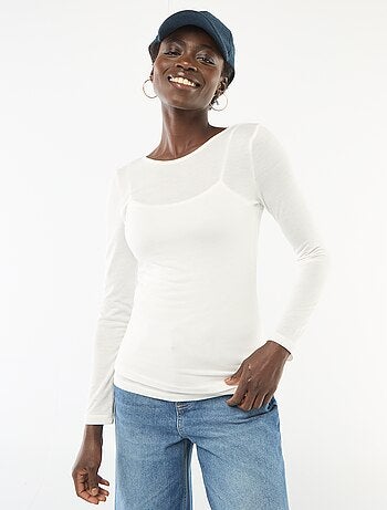 Camiseta sin mangas 2 en 1