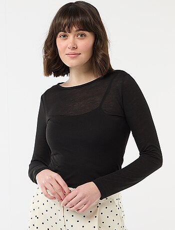 Camiseta sin mangas 2 en 1