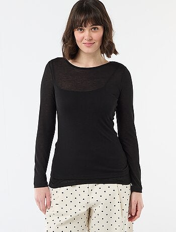 Camiseta sin mangas 2 en 1