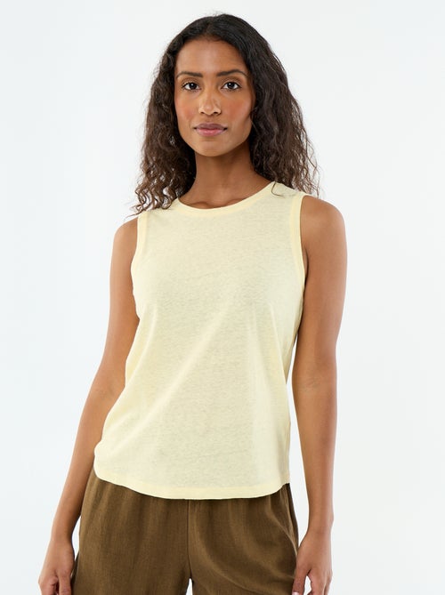 Camiseta sin mangas - Kiabi