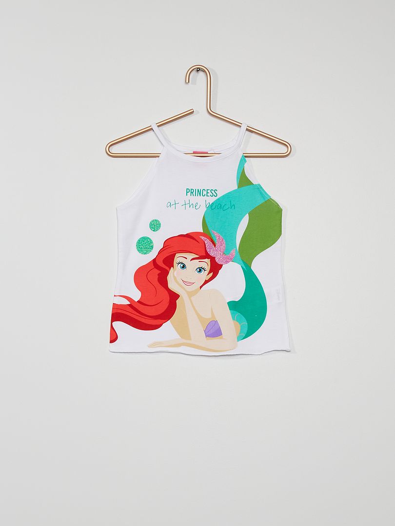 Camiseta sin mangas 'Ariel' 'Disney' BLANCO - Kiabi