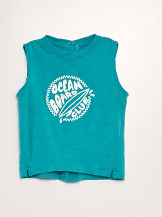Camiseta sin mangas