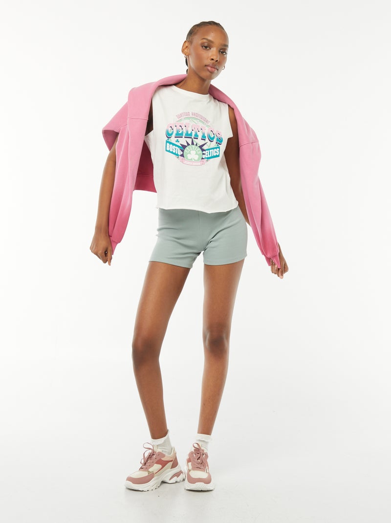 Camiseta sin mangas blanco - Kiabi