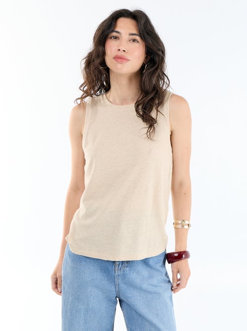 Camiseta sin mangas - Kiabi