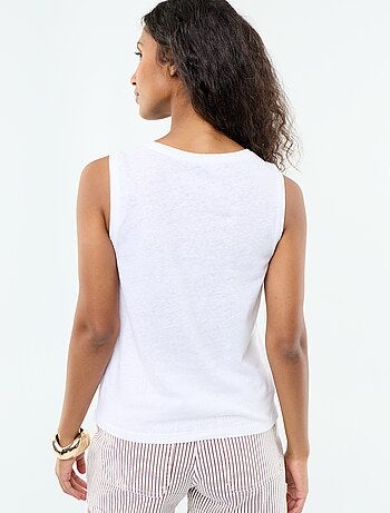 Camiseta sin mangas