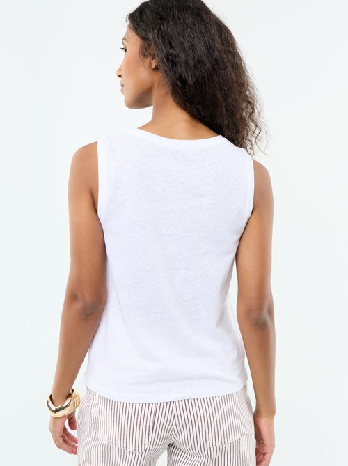 Camiseta sin mangas - Kiabi