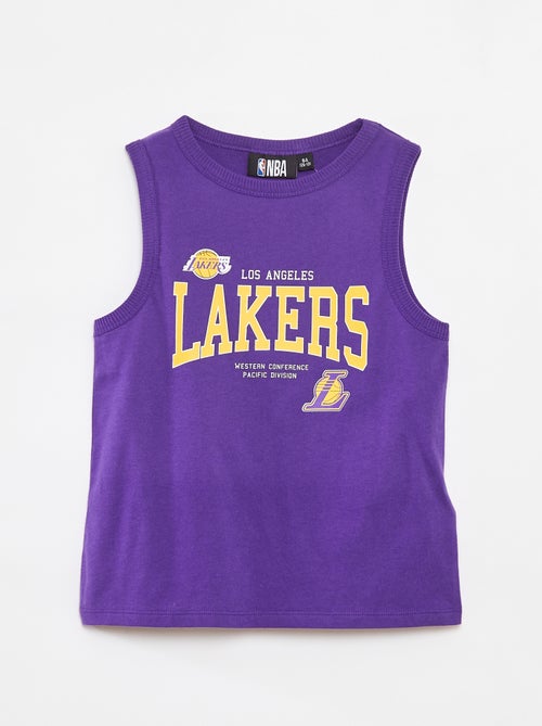 Camiseta sin mangas con cuello redondo 'NBA' - Kiabi