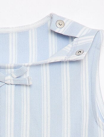 Camiseta sin mangas con lazos de fantasía - colección fácil de poner