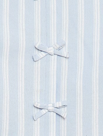 Camiseta sin mangas con lazos de fantasía - colección fácil de poner