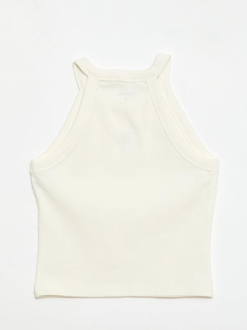 Camiseta sin mangas con sisa americana - Kiabi