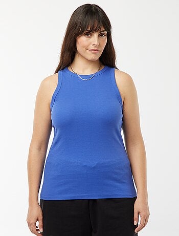 Camiseta sin mangas con sisas americanas