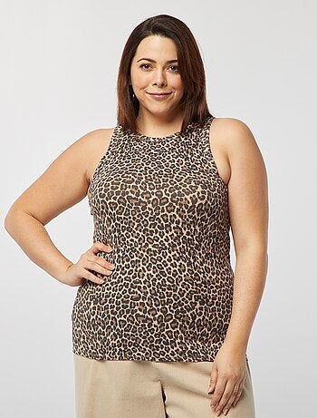 Camiseta sin mangas con sisas americanas