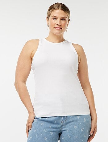 Camiseta sin mangas con sisas americanas
