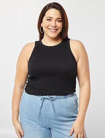 Camiseta sin mangas con sisas americanas