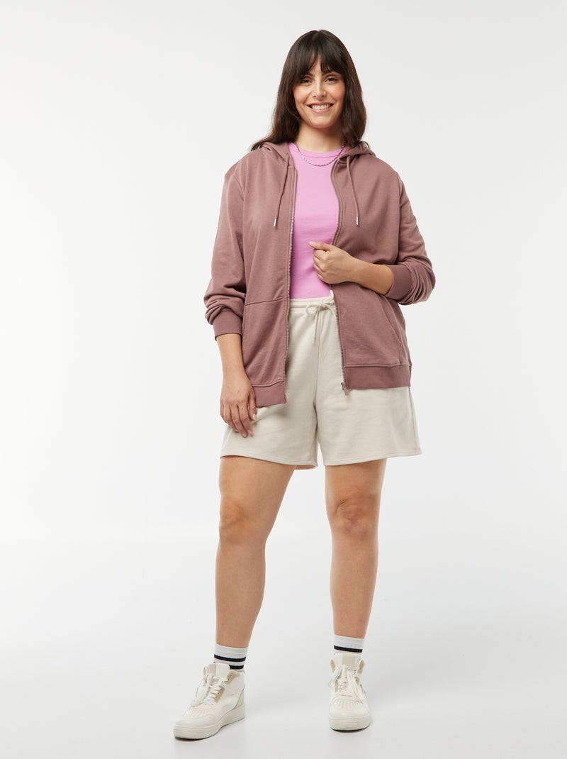 Camiseta sin mangas con sisas americanas ROSA - Kiabi