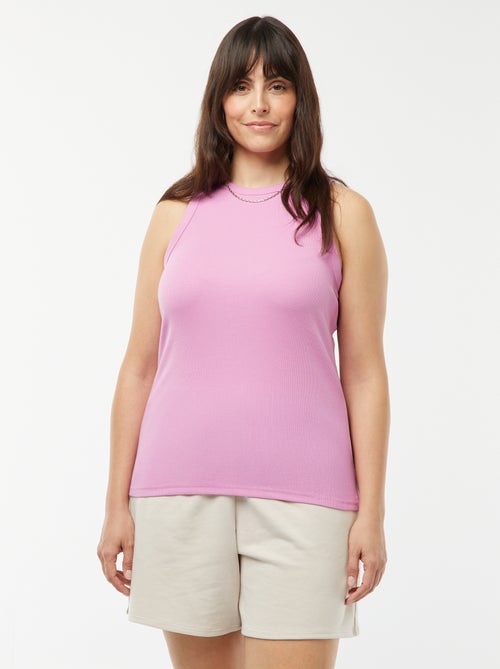 Camiseta sin mangas con sisas americanas - Kiabi