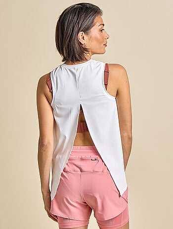 Camiseta sin mangas con sisas oversize - (ekstract)