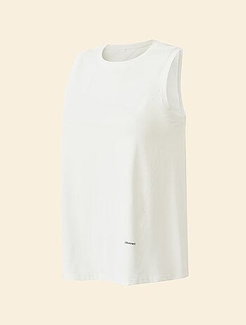 Camiseta sin mangas con sisas oversize - (ekstract)