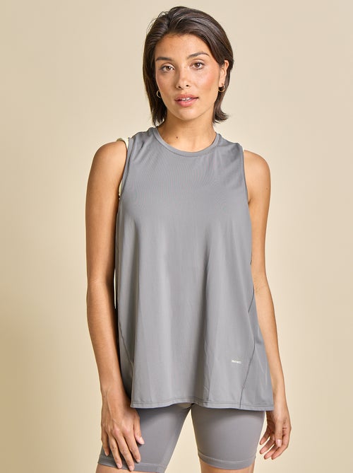 Camiseta sin mangas con sisas oversize - (ekstract) - Kiabi Camiseta sin mangas con sisas oversize - (ekstract) - Kiabi