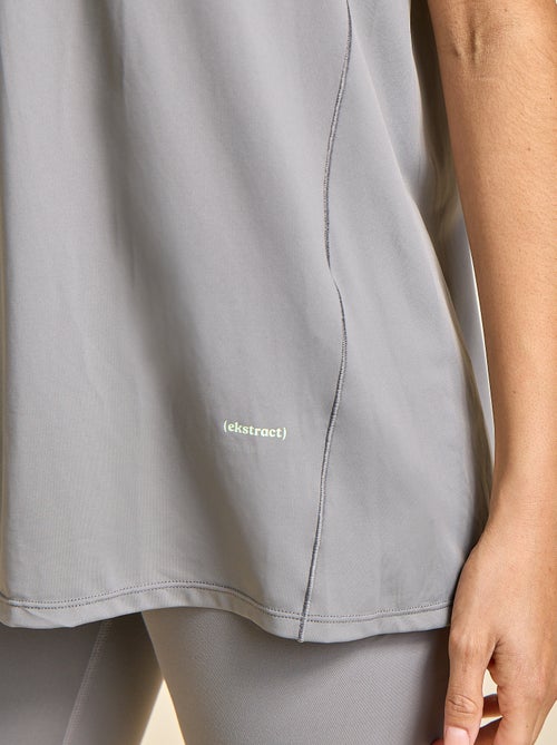 Camiseta sin mangas con sisas oversize - (ekstract) - Kiabi Camiseta sin mangas con sisas oversize - (ekstract) - Kiabi
