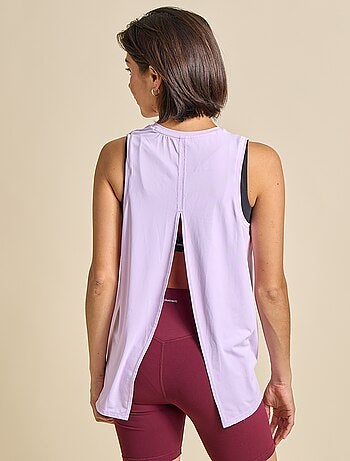 Camiseta sin mangas con sisas oversize - (ekstract)