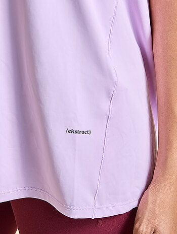 Camiseta sin mangas con sisas oversize - (ekstract)