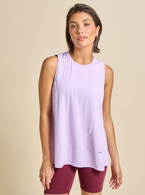 Camiseta sin mangas con sisas oversize - (ekstract) - Kiabi Camiseta sin mangas con sisas oversize - (ekstract) - Kiabi