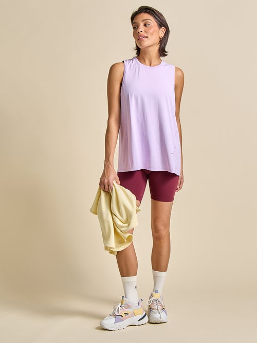 Camiseta sin mangas con sisas oversize - (ekstract) - Kiabi Camiseta sin mangas con sisas oversize - (ekstract) - Kiabi