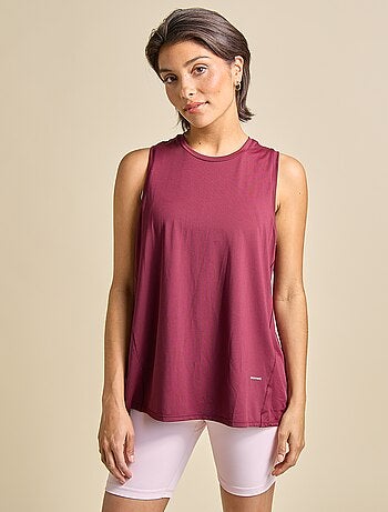 Camiseta sin mangas con sisas oversize - (ekstract)