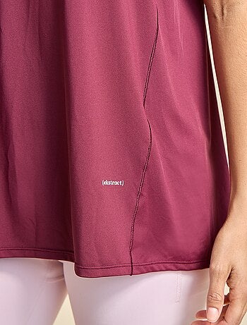 Camiseta sin mangas con sisas oversize - (ekstract)
