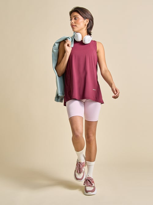Camiseta sin mangas con sisas oversize - (ekstract) - Kiabi Camiseta sin mangas con sisas oversize - (ekstract) - Kiabi