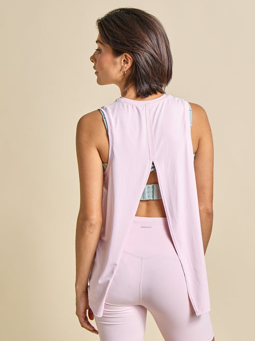 Camiseta sin mangas con sisas oversize - (ekstract) - Kiabi Camiseta sin mangas con sisas oversize - (ekstract) - Kiabi