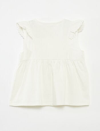 Camiseta sin mangas con volantes - So Easy