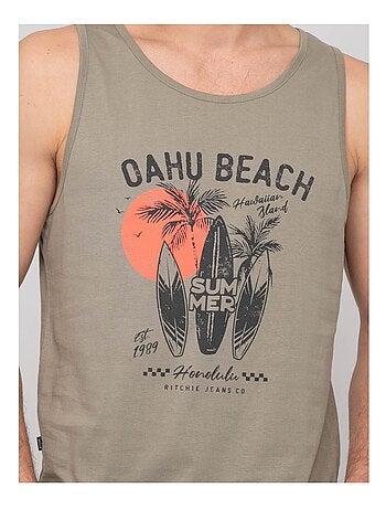 Camiseta sin mangas de algodón NINATION