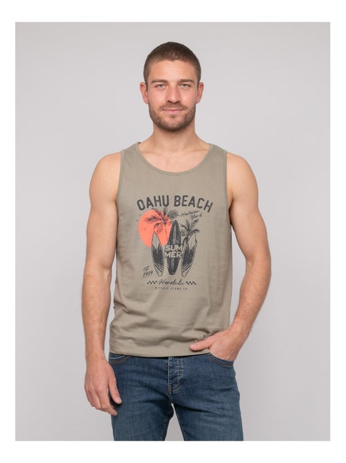 Camiseta sin mangas de algodón NINATION - Kiabi