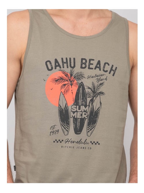 Camiseta sin mangas de algodón NINATION - Kiabi