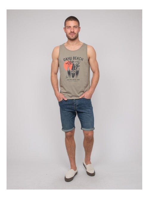Camiseta sin mangas de algodón NINATION - Kiabi