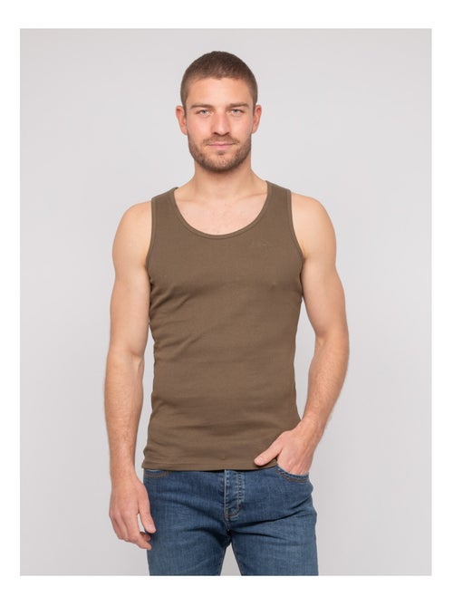 Camiseta sin mangas de algodón puro WILL III - Kiabi
