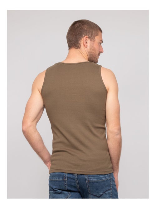 Camiseta sin mangas de algodón puro WILL III - Kiabi