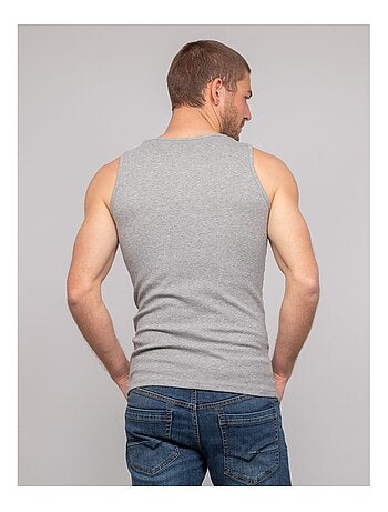Camiseta sin mangas de algodón puro WILL III