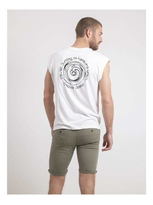 Camiseta sin mangas de cuello redondo de puro algodón NEGAK - Kiabi